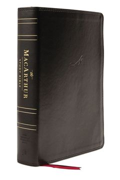 portada Nasb, Macarthur Study Bible, 2nd Edition, Leathersoft, Black, Comfort Print: Unleashing God'S Truth one Verse at a Time (en Inglés)