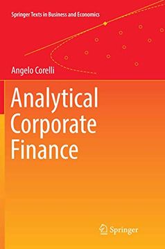 portada Analytical Corporate Finance (en Inglés)