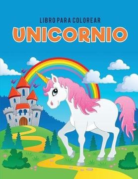 portada Libro Para Colorear Unicornio