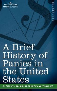 portada a brief history of panics in the united states (in English)