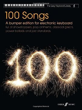portada Easy Keyboard Library: 100 Songs (Electronic Keyboard) (in English)