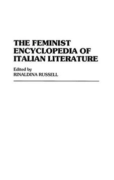 portada The Feminist Encyclopedia of Italian Literature 