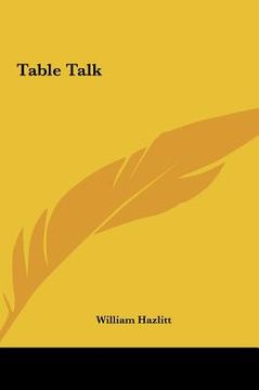 portada table talk (en Inglés)