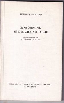 portada Einführung in die Christologie (en Alemán)