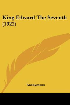 portada king edward the seventh (1922) (in English)
