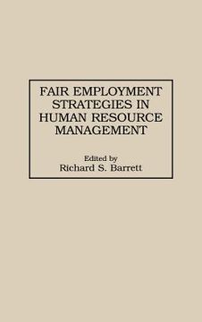 portada fair employment strategies in human resource management
