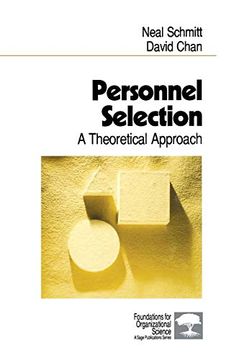 portada Personnel Selection: A Theoretical Approach (Foundations for Organizational Science) (in English)
