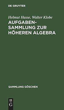 portada Aufgabensammlung zur Höheren Algebra (en Alemán)