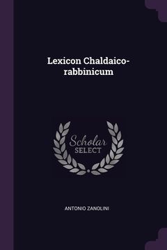 portada Lexicon Chaldaico-rabbinicum