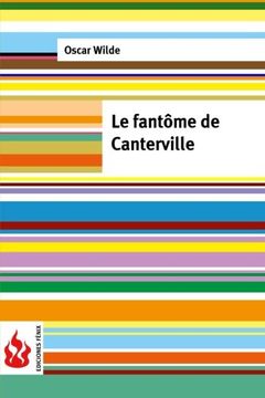 portada Le fantôme de Canterville: (low cost). Édition limitée (French Edition)