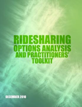 portada Ridesharing Options Analysis and Practitioners? Toolkit (en Inglés)