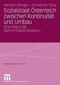 portada Sozialstaat Österreich Zwischen Kontinuität und Umbau: Bilanz der övp (en Alemán)