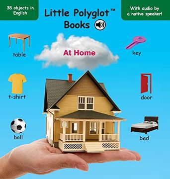 portada At Home: English Vocabulary Picture Book (With Audio by a Native Speaker! ) (en Inglés)