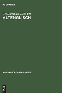 portada Altenglisch: Eine Einfuhrung (en Alemán)