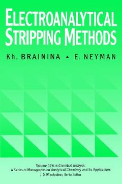 portada electroanalytical stripping methods