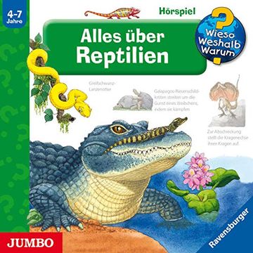 portada Wieso? Weshalb? Warum? Alles Über Reptilien (in German)