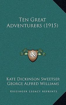 portada ten great adventurers (1915) (en Inglés)