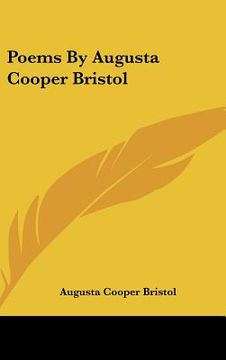 portada poems by augusta cooper bristol (en Inglés)
