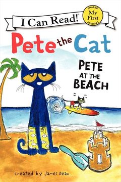 portada Pete the Cat: Pete at the Beach (en Inglés)