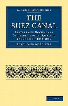 portada The Suez Canal (Cambridge Library Collection - Technology) (en Inglés)