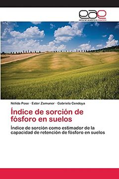 portada Índice de Sorción de Fósforo en Suelos (in Spanish)