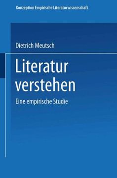 portada Literatur Verstehen. Eine Empirische Studie (Konzeption Empirische Literaturwissenschaft)