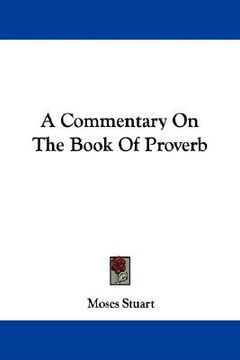 portada a commentary on the book of proverb (en Inglés)