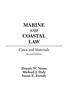 portada Marine and Coastal Law: Cases and Materials, 2nd Edition (en Inglés)