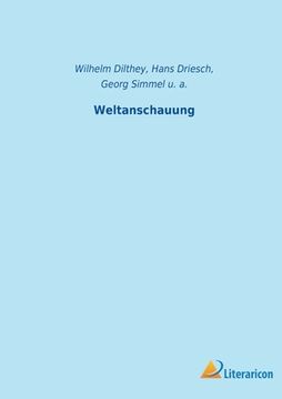 portada Weltanschauung (en Alemán)
