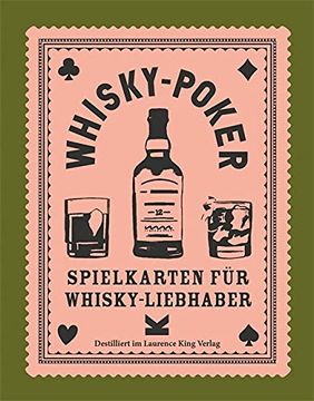 portada Laurence King Verlag Whisky-Poker Kartenspiel, Pink (in German)