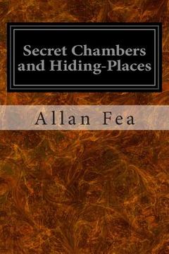 portada Secret Chambers and Hiding-Places (en Inglés)