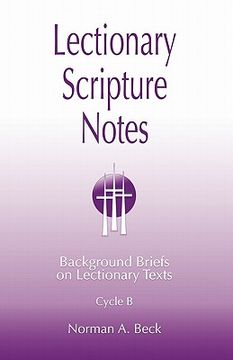 portada lectionary scripture notes, cycle b (en Inglés)