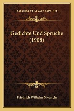 portada Gedichte Und Spruche (1908) (in German)