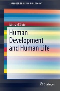 portada Human Development and Human Life (Springerbriefs in Philosophy) (in English)