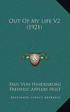 portada out of my life v2 (1921) (en Inglés)