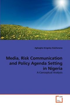 portada media, risk communication and policy agenda setting in nigeria (en Inglés)