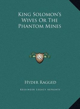 portada king solomon's wives or the phantom mines (in English)