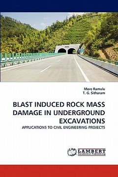 portada blast induced rock mass damage in underground excavations (en Inglés)