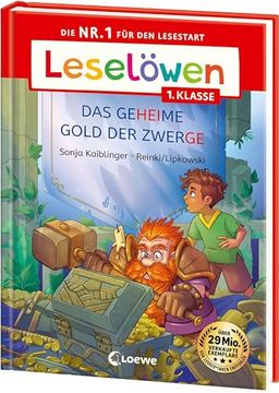 portada Leselöwen 1. Klasse - das Geheime Gold der Zwerge (Großbuchstabenausgabe) (en Alemán)