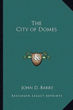 portada the city of domes (in English)