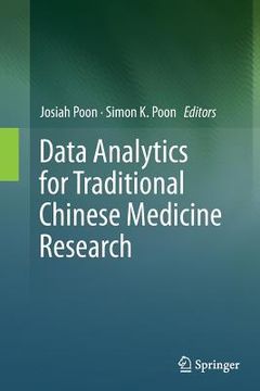 portada Data Analytics for Traditional Chinese Medicine Research (en Inglés)