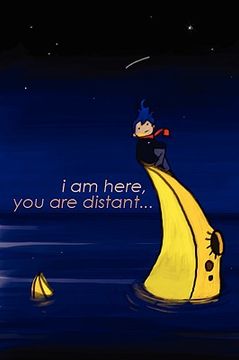 portada i am here, you are distant ... (en Inglés)