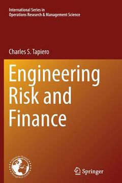 portada Engineering Risk and Finance (en Inglés)