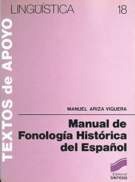 portada Manual de fonología histórica del español (in Spanish)