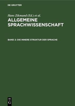 portada Die Innere Struktur der Sprache (in German)