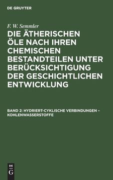 portada Hydriert-Cyklische Verbindungen - Kohlenwasserstoffe (German Edition) [Hardcover ] (in German)