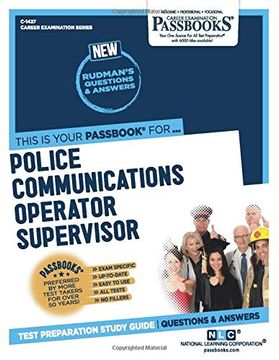 portada Police Communications Operator Supervisor (en Inglés)