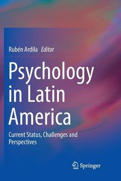 portada Psychology in Latin America: Current Status, Challenges and Perspectives (en Inglés)