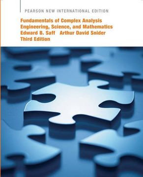 portada Fundamentals of Complex Analysis With Applications to Engineering, Science, and Mathematics: Pearson new International Edition (in English)