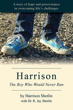 portada Harrison: The Boy Who Would Never Run (en Inglés)